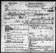 Death certificate of Lena (IJbeltje) Vander Heide. Death certificate of Lena (IJbeltje) Vander Heide.